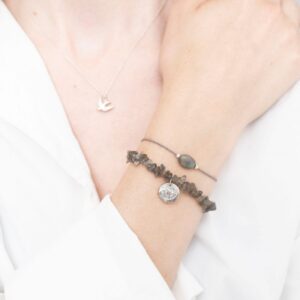 Náramek Gemstone Labradorite Silver