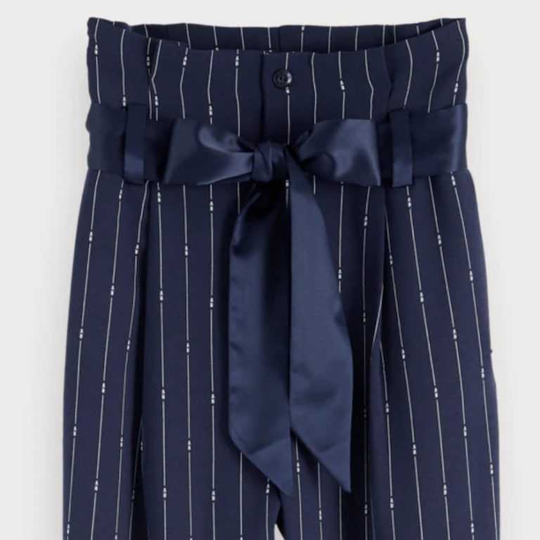 Scotch & Soda kalhoty s vysokým pasem