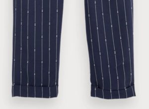 Scotch & Soda kalhoty s vysokým pasem