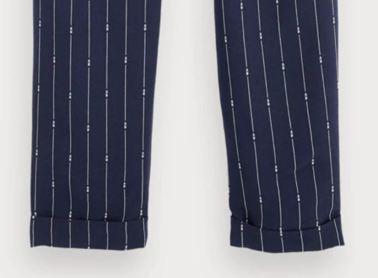 Scotch & Soda kalhoty s vysokým pasem