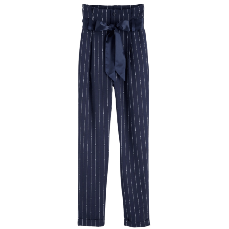 Scotch & Soda kalhoty s vysokým pasem