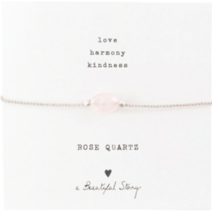 Náramek Gemstone Rose Quartz