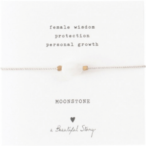 Náramek Gemstone Moonstone Gold