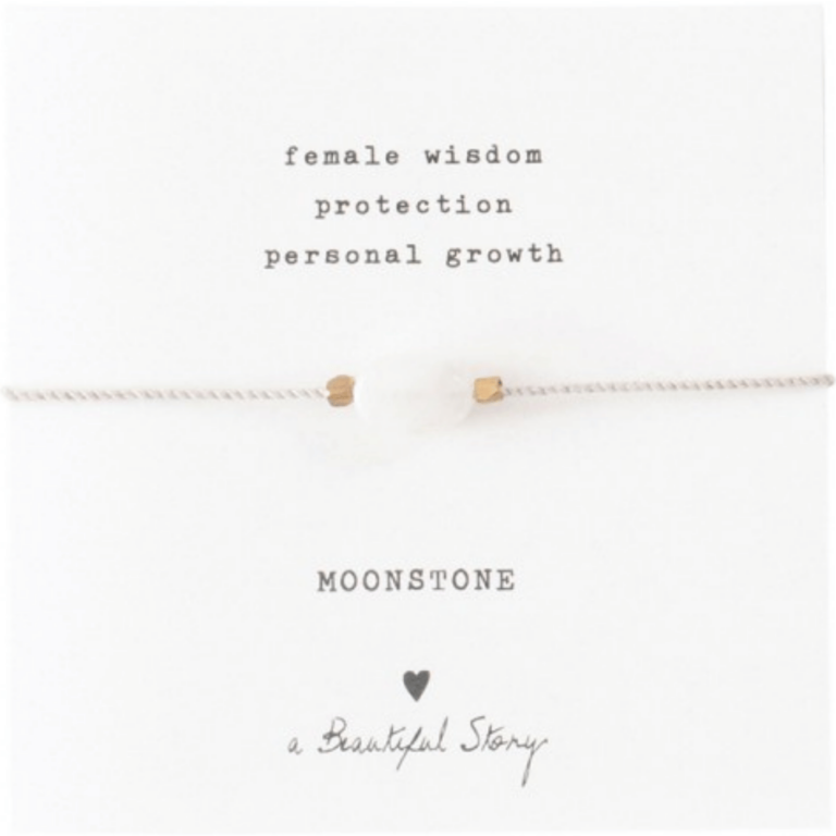 Náramek Gemstone Moonstone Gold