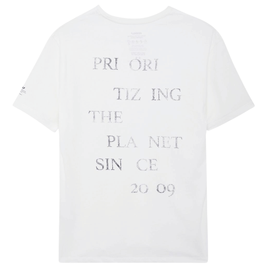 ECOALF pánské bílé tričko Prioalf