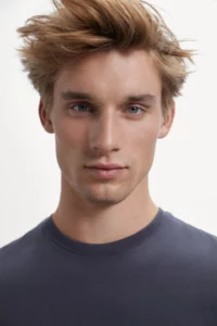 ECOALF pánské šedé tričko Guethary s krátkým rukávem