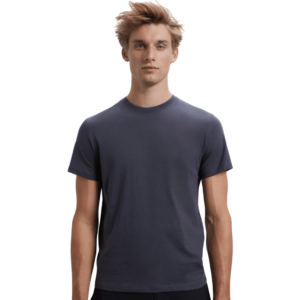 ECOALF pánské šedé tričko Guethary s krátkým rukávem