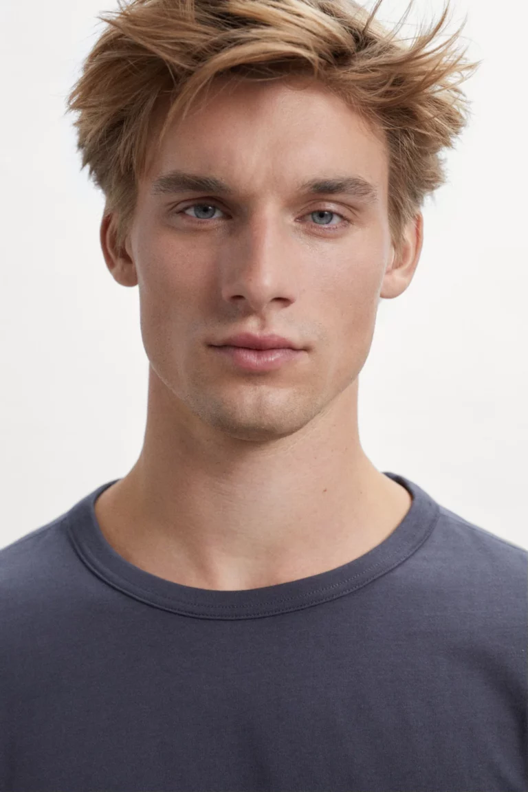 ECOALF pánské tričko Terra s dlouhým rukávem v barvě Caviar