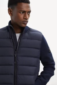 ECOALF pánská tmavomodrá bunda Denali