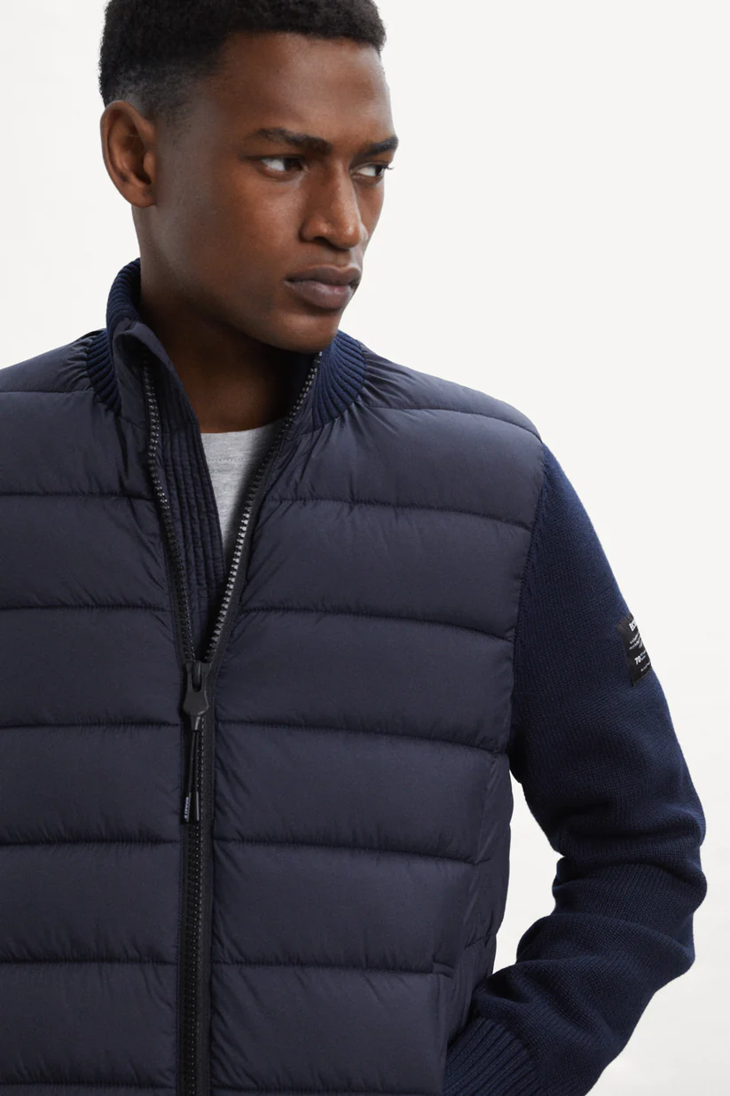 ECOALF pánská tmavomodrá bunda Denali - Image 3