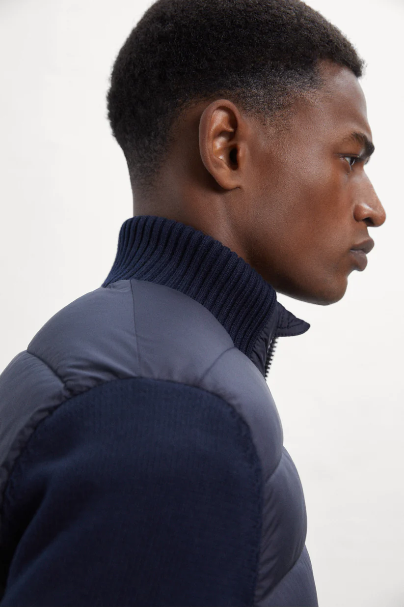 ECOALF pánská tmavomodrá bunda Denali - Image 4