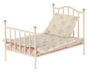 Maileg vintage růžová postýlka pro myš