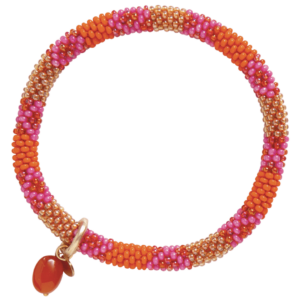 Náramek Impulsive zlatý s karneolem