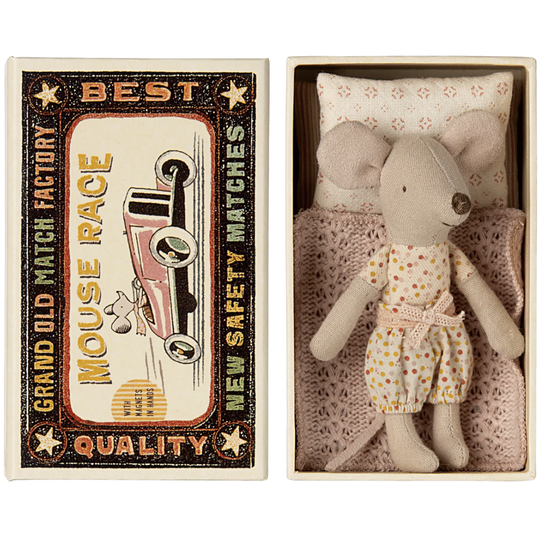 Maileg myška malá sestřička