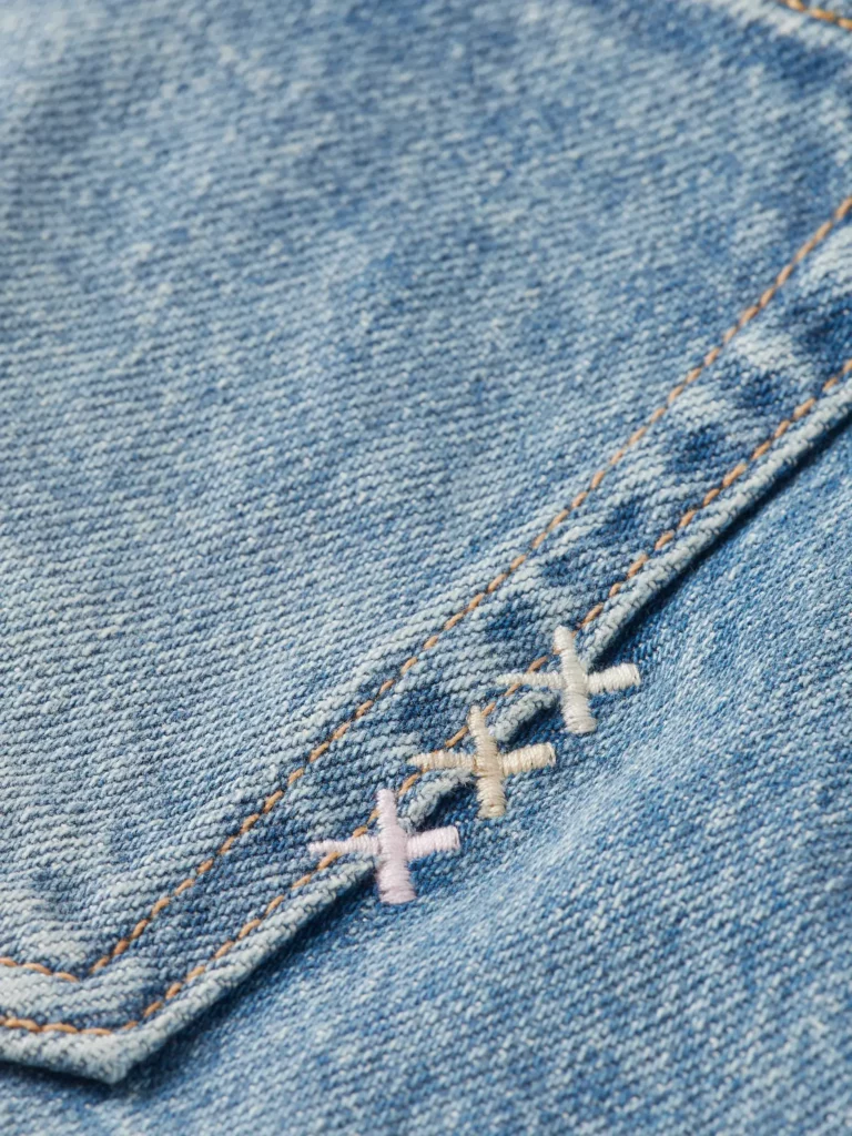 SCOTCH & SODA džínová midi sukně