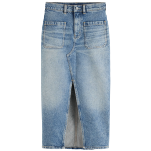 SCOTCH & SODA džínová midi sukně