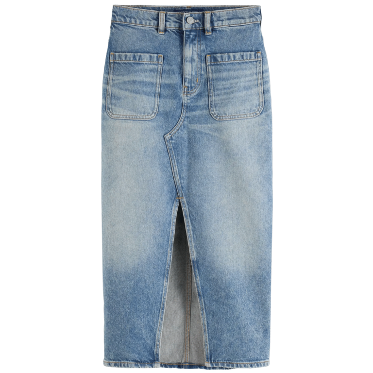 SCOTCH & SODA džínová midi sukně