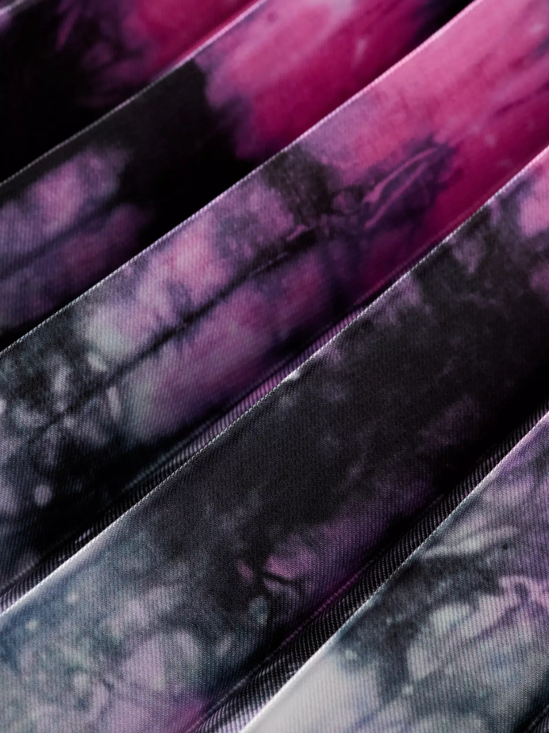 SCOTCH & SODA černá plisovaná midi sukně s batikou - Image 8