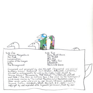 Joni Mitchell : Ladies of the Canyon (transparent green vinyl)