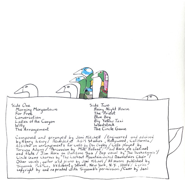 Joni Mitchell : Ladies of the Canyon (transparent green vinyl)