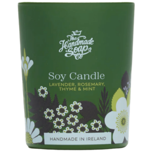 Sójová svíčka LAVENDER, ROSEMARY, THYME & MINT 70g