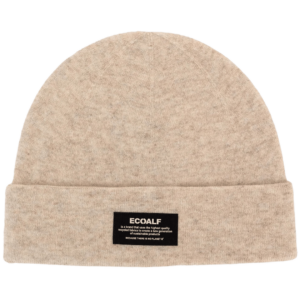 ECOALF vlněná béžová čepice THIN