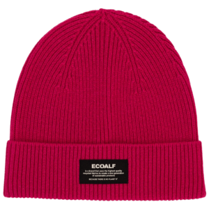 ECOALF malinová čepice WOOL