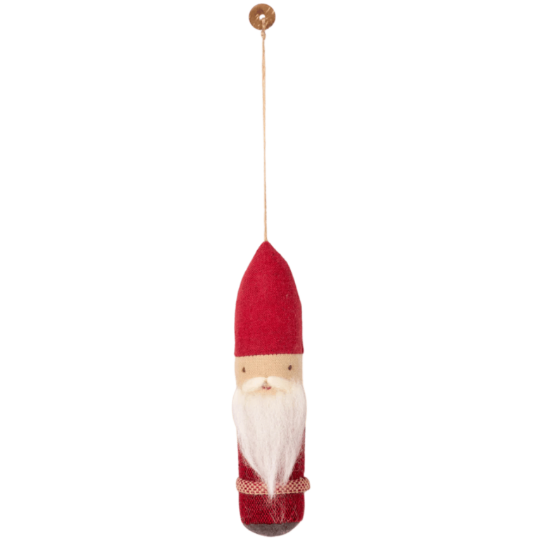 Látková vánoční ozdoba - Santa