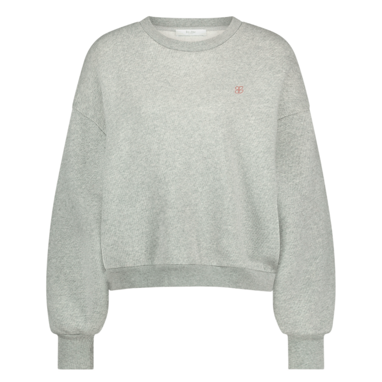 šedá mikina s nápisem bibi boogie nights sweater | grey melee