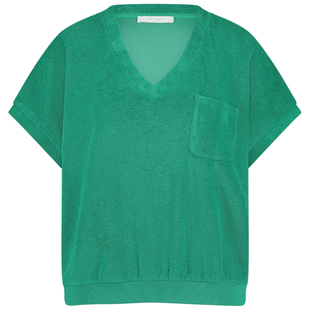 Tyler Slub Top - Green Lake