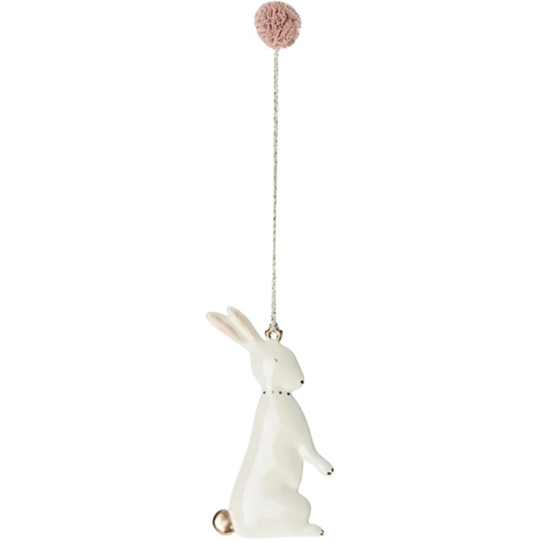 Velikonoční zajíček - kovová ozdoba - Bunny no. Two