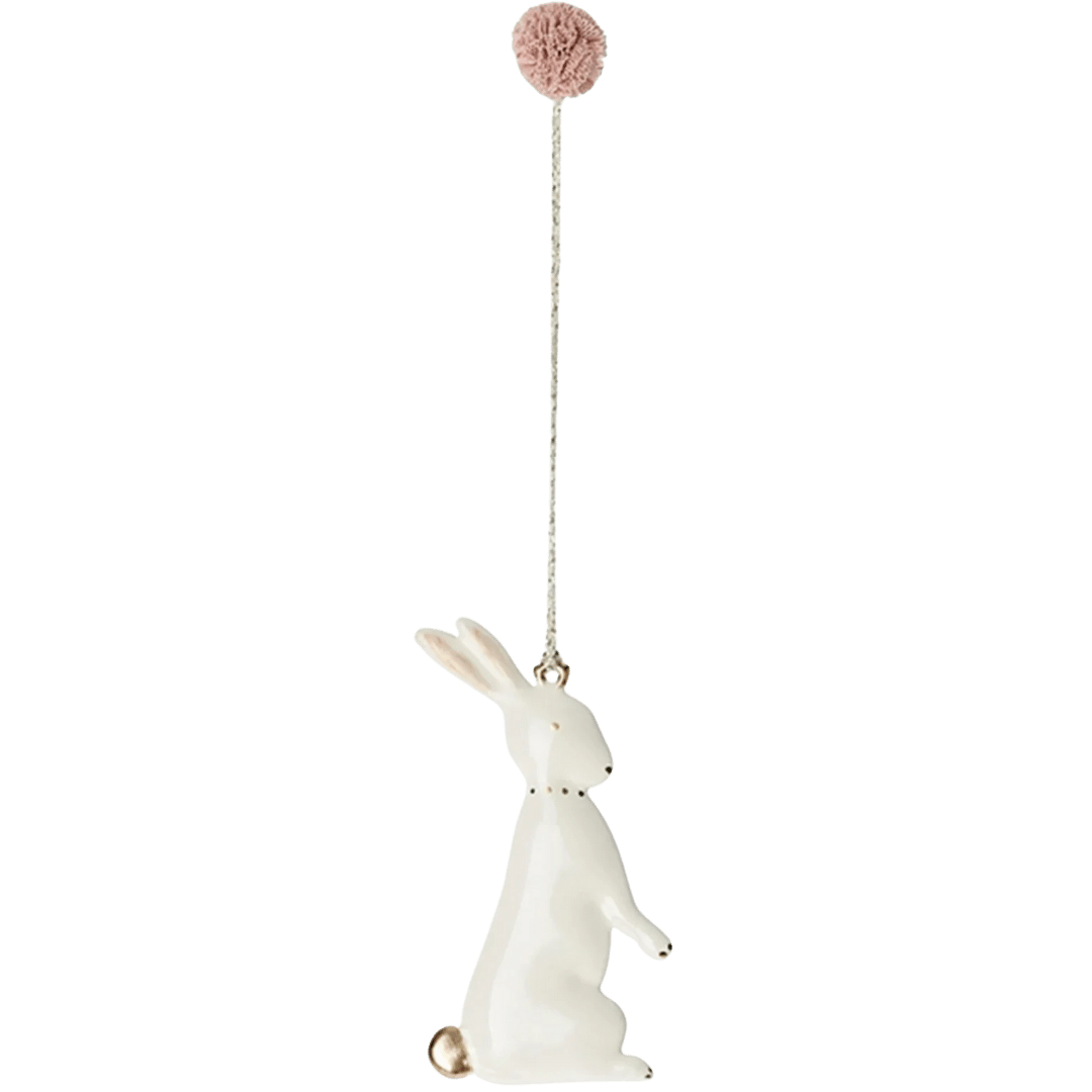 Velikonoční zajíček - kovová ozdoba - Bunny no. Two