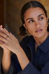 obdélníkové náušnice náušnice lou earring | gold