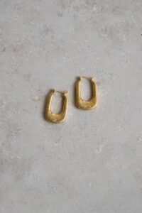 obdélníkové náušnice náušnice lou earring | gold