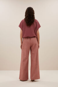 Tyler Slub Top - Bright Plum