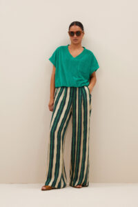 Tyler Slub Top - Green Lake