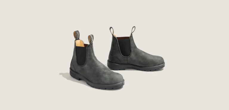 Kožené boty Blundstone 587 Rustic Black