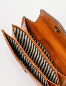Peněženka Harmonica Wallet Clasic Leather Cognac