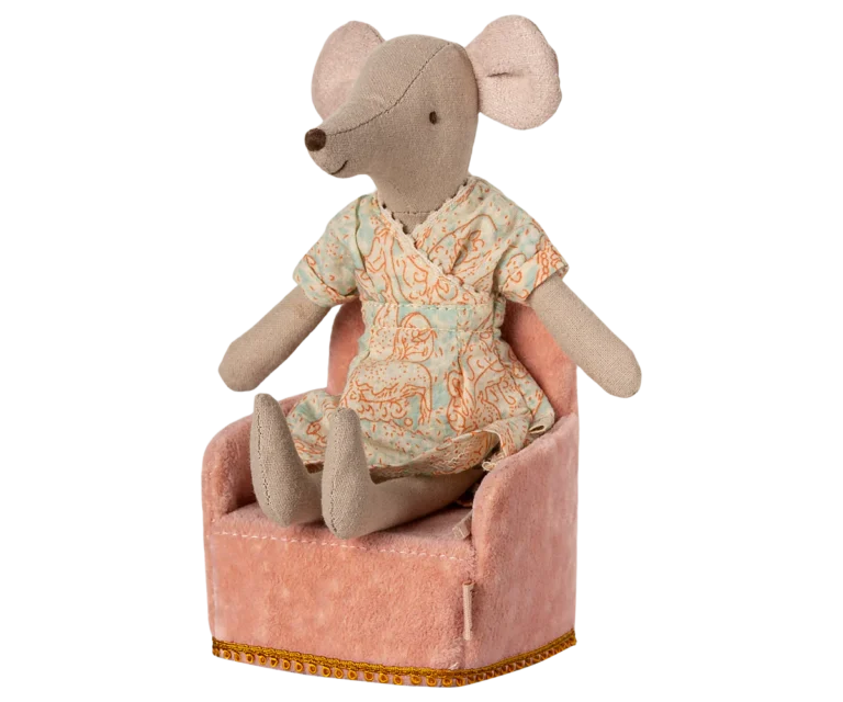 Skládací křeslo pro hračky Maileg - Rose