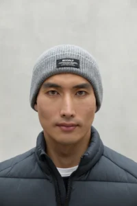 ECOALF šedá čepice WOOL